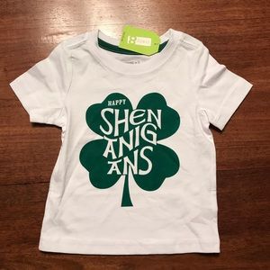 Crazy 8 white infant/toddler t shirt